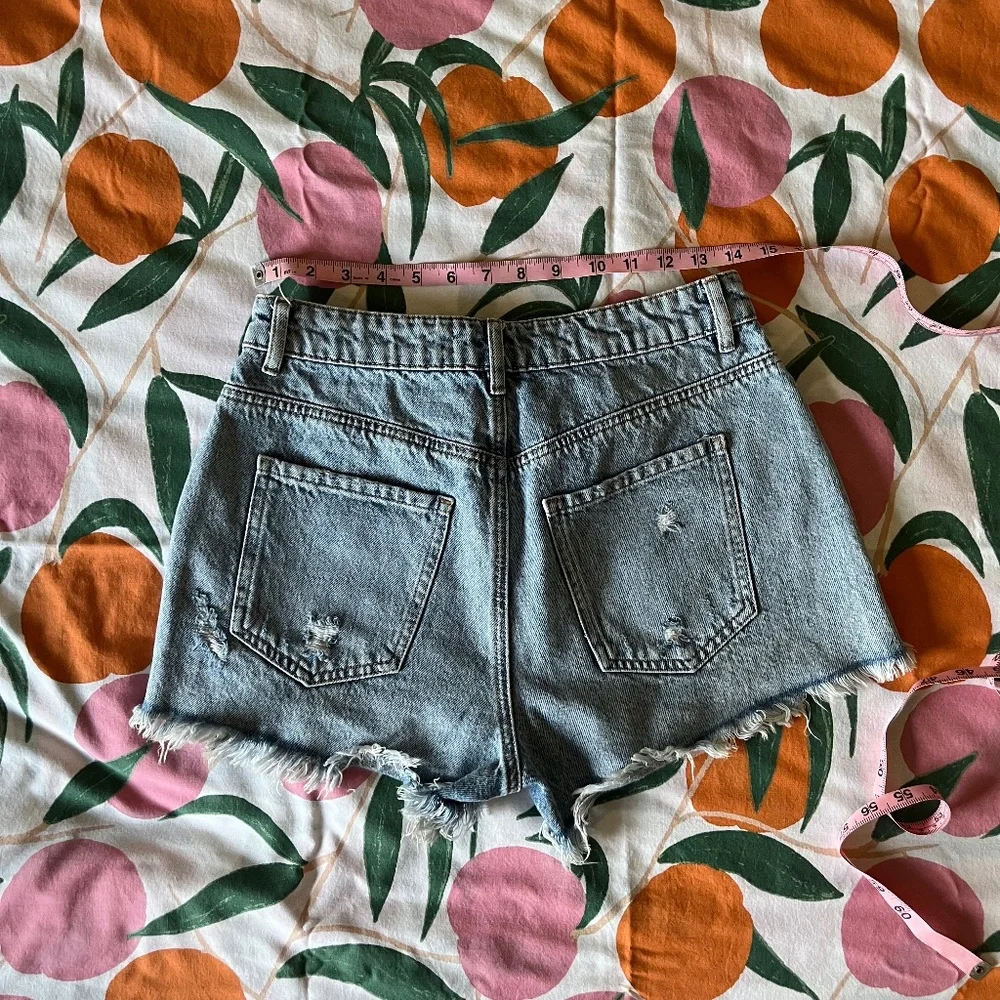 Garage festival denim shorts size 5 - Picture 2 of 3